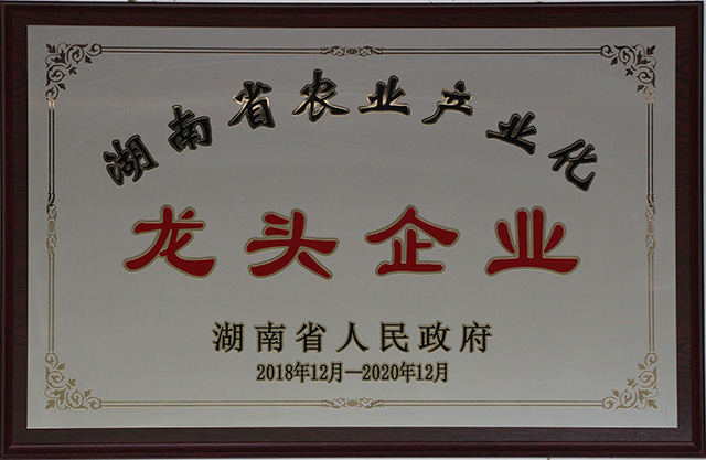湖南省农业产业化龙头企业